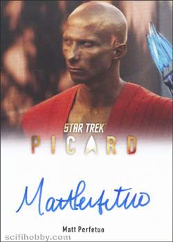 Matt Perfetuo as Rune Autograph card