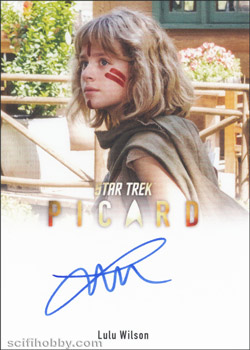 Lulu Wilson as Kestra Troi-Riker Autograph card