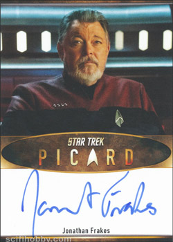 Jonathan Frakes as Commander William Riker Archive Box Exclusive Card