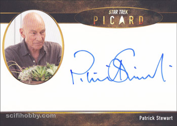 Patrick Stewart as Jean-Luc Picard Archive Box Exclusive Card