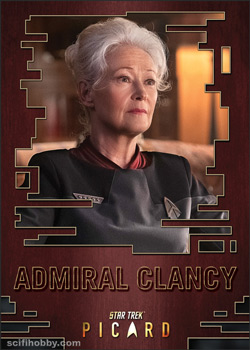 Admiral Kirsten Clancy Character card