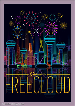 Freecloud Promotional Travel Posters