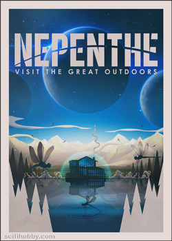 Nepenthe Promotional Travel Posters