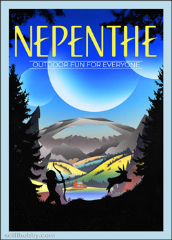 Nepenthe Promotional Travel Posters
