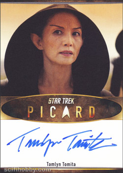 Tamlyn Tomita as Commander Oh Autograph card