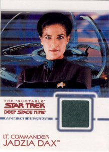 Lt. Commander Jadzia Dax Costume card