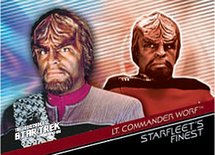 Lt. Commander Worf Starfleets Finest