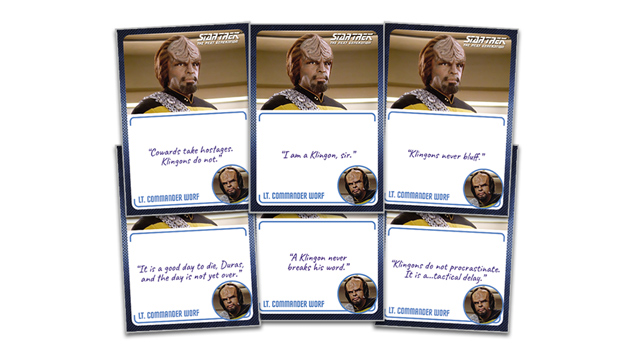 THE NEXT GENERATION  Complete 110 BASE Card Set EX. 2005 THE QUOTABLE STAR TREK 