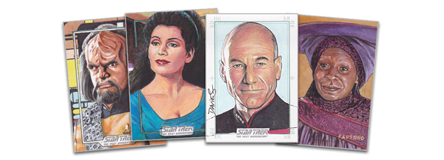 Sketch Cards Fanned Out