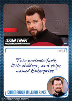 Commander William T. Riker Base card
