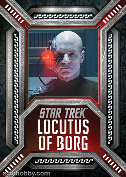 Locutus of Borg TNG Laser Cut Villains