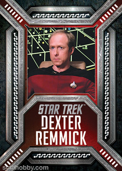 Commander Dexter Remmick TNG Laser Cut Villains