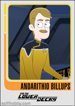 Andy Billups Star Trek Lower Decks Characters