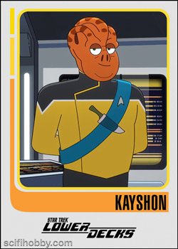 Kayshon Star Trek Lower Decks Characters