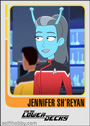 Star Trek: TNG Archives and Inscriptions Trading Cards