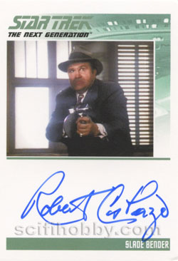 Robert Costanzo as Slade Bender Autograph card