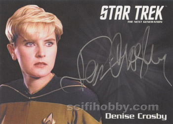 Denise Crosby as Tasha Yar Autograph card