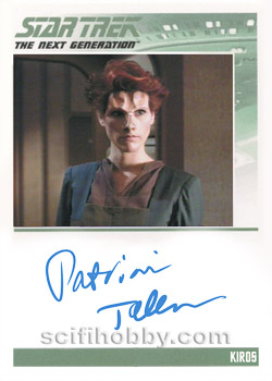 Patricia Tallman as Kiros Autograph card