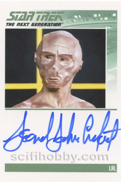 Leonard John Crofoot as Lal Autograph card