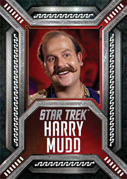 Harry Mudd from Mudd's Women/I, Mudd Laser Cut Villians card