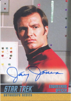 Jay Jones as Engineering Officer in And The Children Shall Lead Other Autograph card
