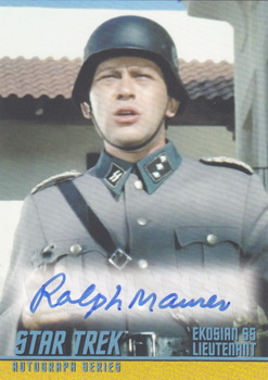 Ralph Maurer as Ekosian SS Officer in Patterns of Force Other Autograph card
