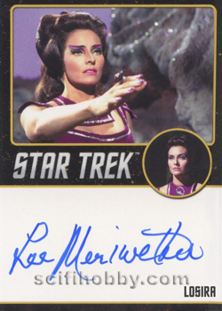 Lee Meriwether as Losira from That Which Survives Autograph card