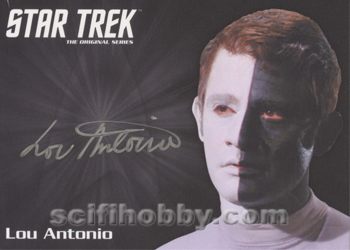 Lou Antonio as Lokai from Let That Be Your Last Battlefield Autograph card