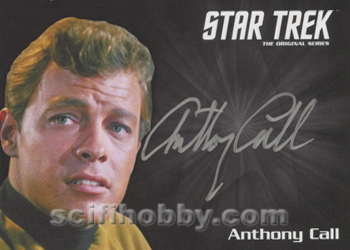 Anthony Call as Dave Bailey from The Corbomite Maneuver Autograph card