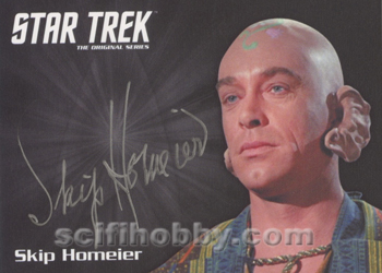 Skip Homeier as Dr. Sevrin from The Way To Eden Autograph card