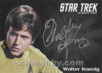 Walter Koenig as Chekov Autograph card