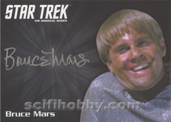 Bruce Mars as Finnegan from Shore Leave Autograph card