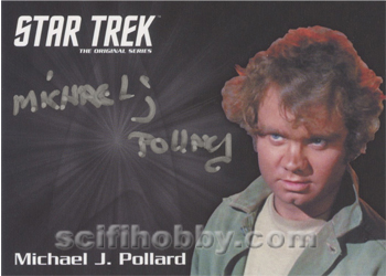 Michael J. Pollard as Jahn from Miri Autograph card