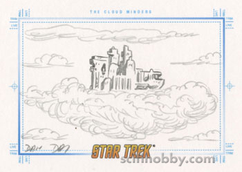 The Cloud Minders	by	Dan Day Hand-Drawn Sketch card
