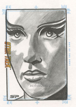 Day of the Dove	by	Sean Pence Hand-Drawn Sketch card
