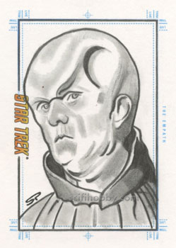 The Empath	by	Sean Pence Hand-Drawn Sketch card