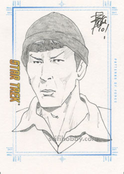 Patterns of Force	by	Brian Kong Hand-Drawn Sketch card