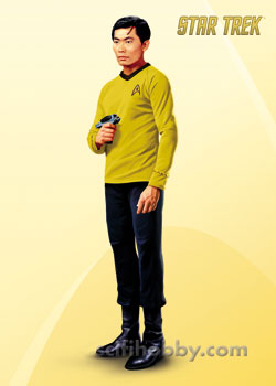 Sulu Star Trek Bridge Crew Portraits Alternate GOLD