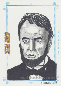 The Savage Curtain	by	Steven Miller Hand-Drawn Sketch card