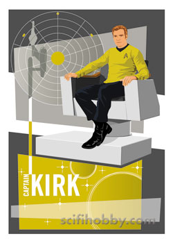 Kirk Star Trek Bridge Crew Abstracts