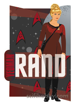 Yeoman Rand Star Trek Bridge Crew Abstracts