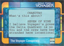Star Trek: VOY Archives and Inscriptions Trading Cards