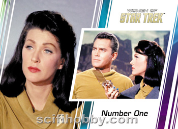Number One and Christopher Pike Base card