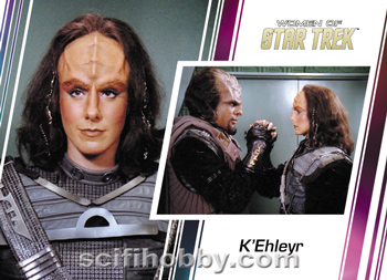 K'ehleyr and Worf Base card