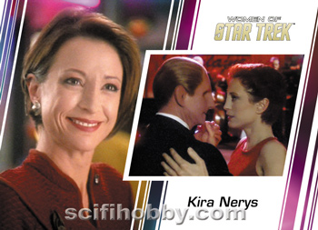 Kira Nerys and Odo Base card