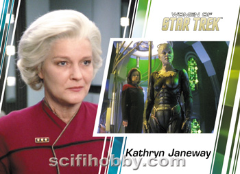 Kathryn Janeway and Borg Queen Base card