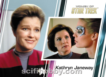 Kathryn Janeway and Seven of Nine Base card