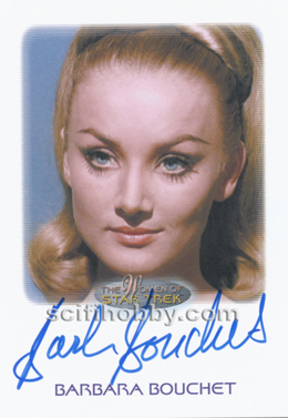 Barbara Bouchet as Kelinda Autograph card