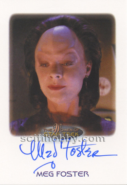 Meg Foster as Onaya Autograph card