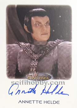 Annette Helde as Karina Autograph card